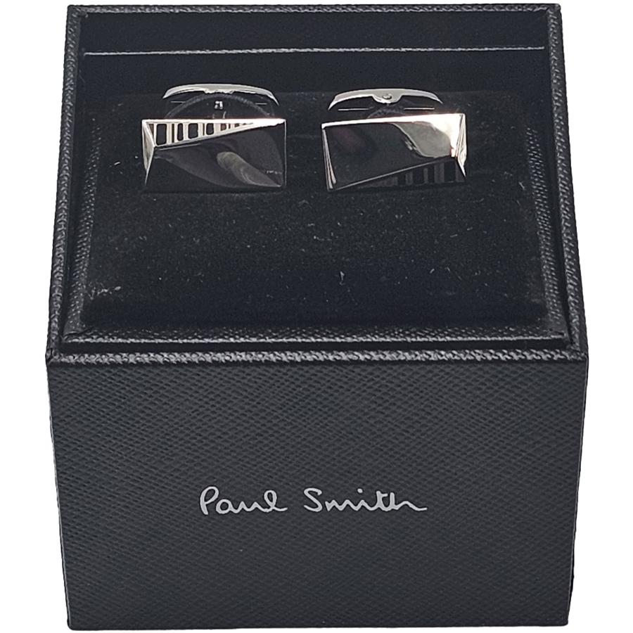 ポールスミス　 九官鳥　カフス　新品　ケース付き Paul Smith（ポール・スミス） Paul Smith Diagonal Shadow Stripe