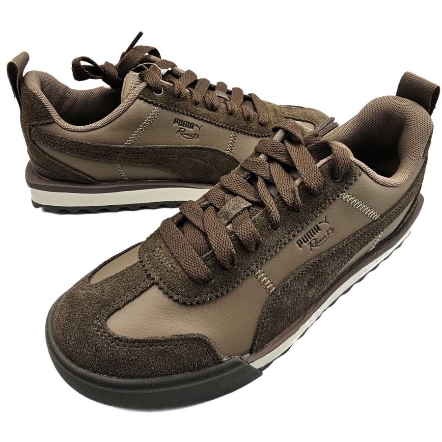 PUMA（プーマ） ローマ 23 スニーカー ブラウン ユニセックス メンズ