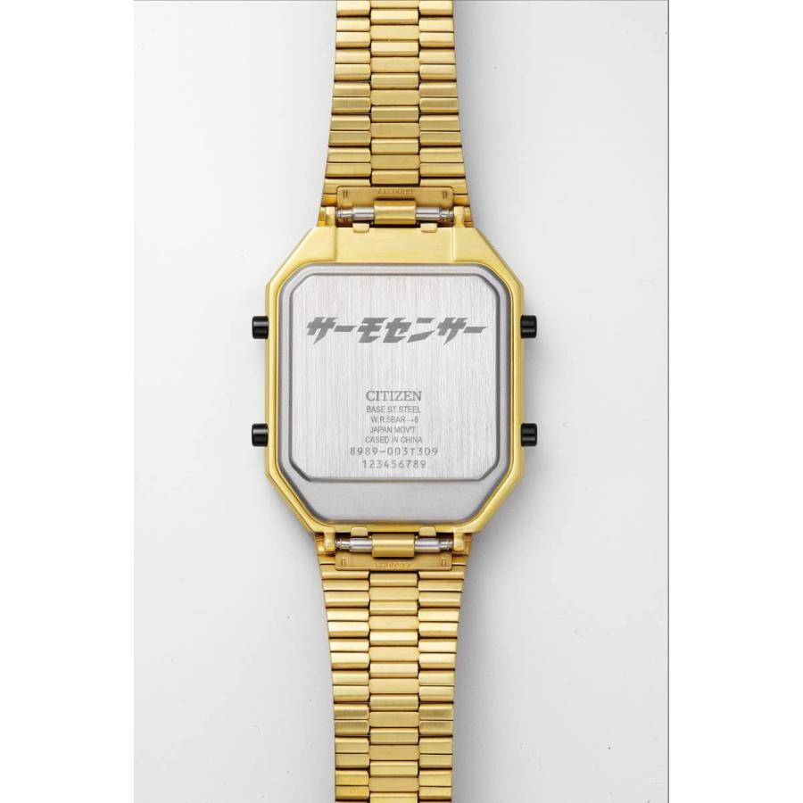 CITIZEN 腕時計 アナデジテンプ ゴールド JG2122-60W サーモセンサー 