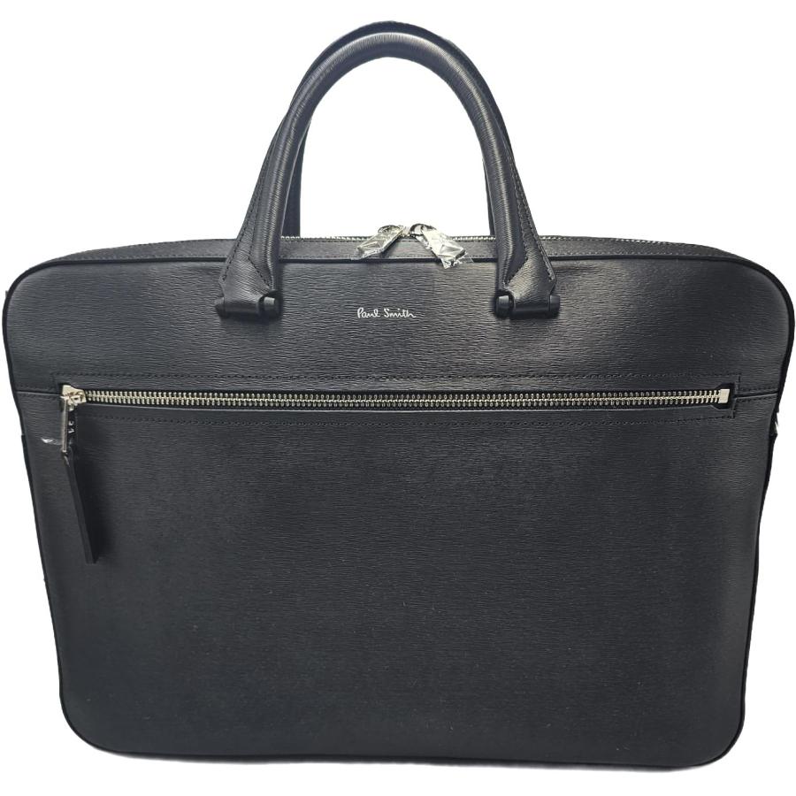 Paul Smith（ポール・スミス） ビジネスバッグ 本革 ストローグレイン