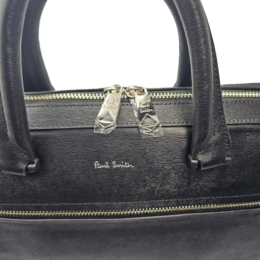 Paul Smith（ポール・スミス） ビジネスバッグ 本革 ストローグレイン