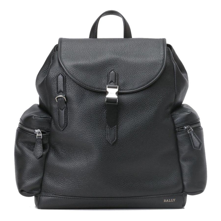Bally（バリー） バックパック リュック ブラック メンズ レザー 本革