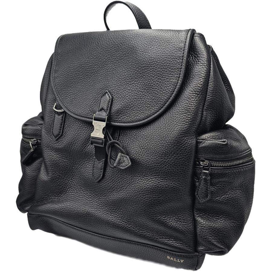 Bally（バリー） バックパック リュック ブラック メンズ レザー 本革