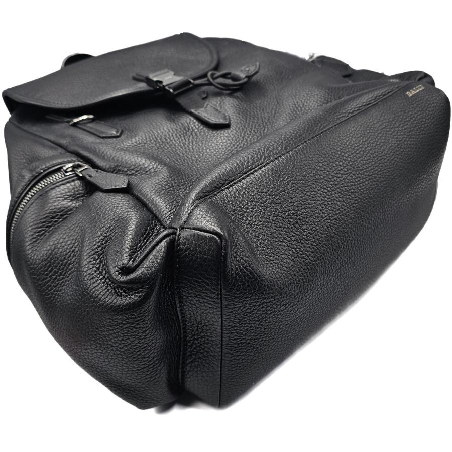 Bally（バリー） バックパック リュック ブラック メンズ レザー 本革