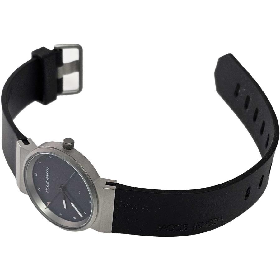 ヤコブイェンセン　時計　シルバー　ブラック　黒　モノトーン ヤコブイェンセン 時計 シルバー ブラック 黒 モノトーン JACOB JENSEN