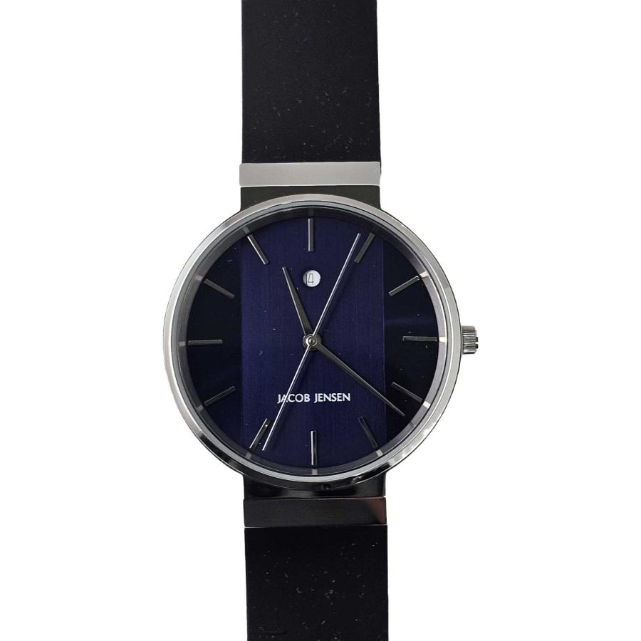 New Jacob Jensen ヤコブ・イェンセン 腕時計 ブルー ユニセックス