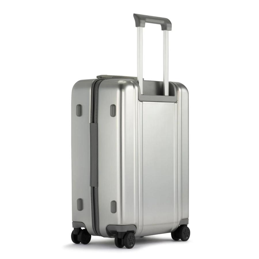 ゼロハリバートン キャリーケース 4輪 ヘアラインシルバー Classic Lightweight 4.0 Metallic | Continental Carry-On 37L 81373-05の画像