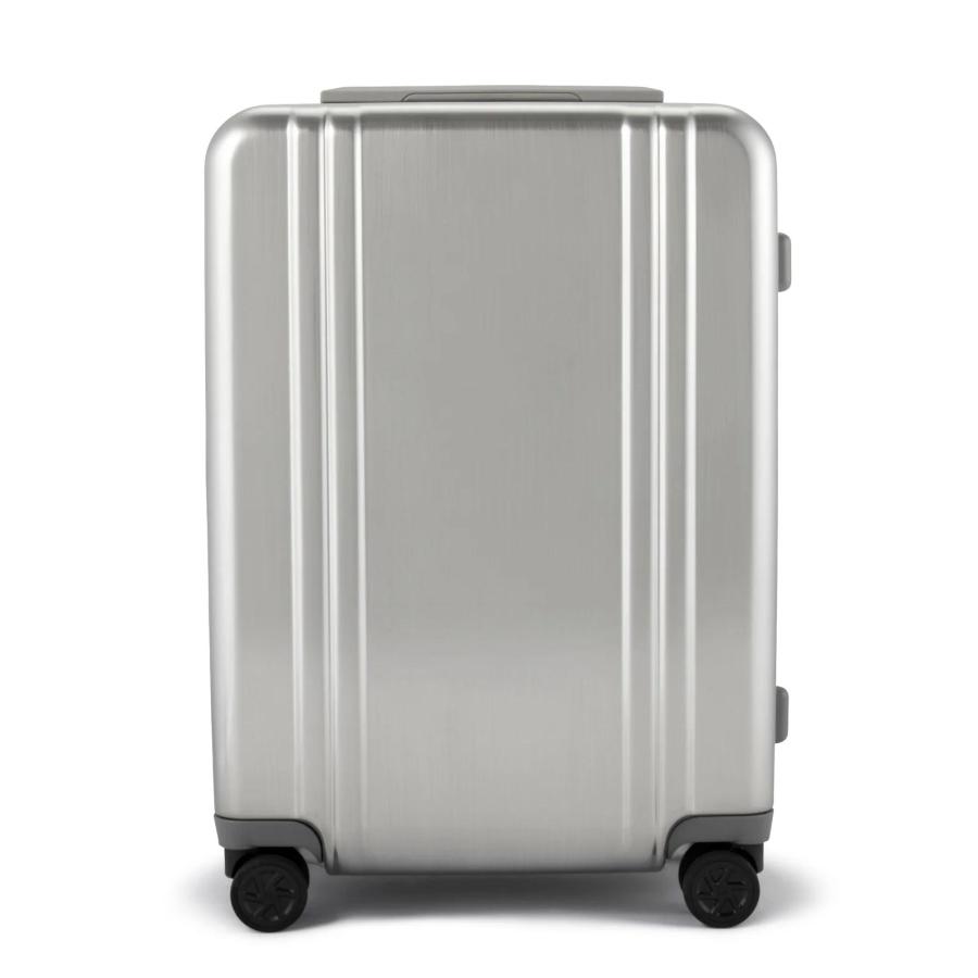 ゼロハリバートン キャリーケース 4輪 ヘアラインシルバー Classic Lightweight 4.0 Metallic | Continental Carry-On 37L 81373-05の画像