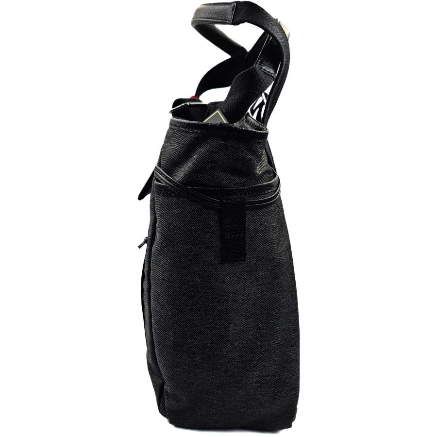 【美品】オロビアンコ　トートバッグ　グレー×ブラック Orobianco オロビアンコ オログラム アットレッツォ トート