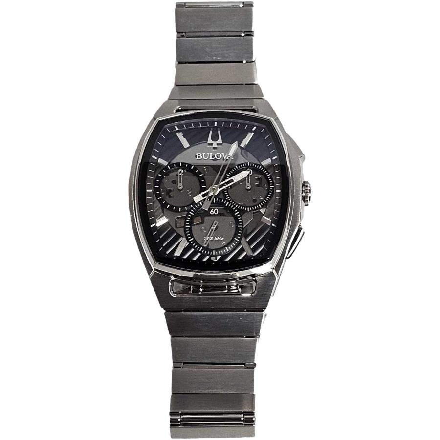 Bulova ブローバ カーブ クロノグラフ メンズ Curv Chronograph Mens Watch 42mm 3ATM Quartz New 96A257の画像