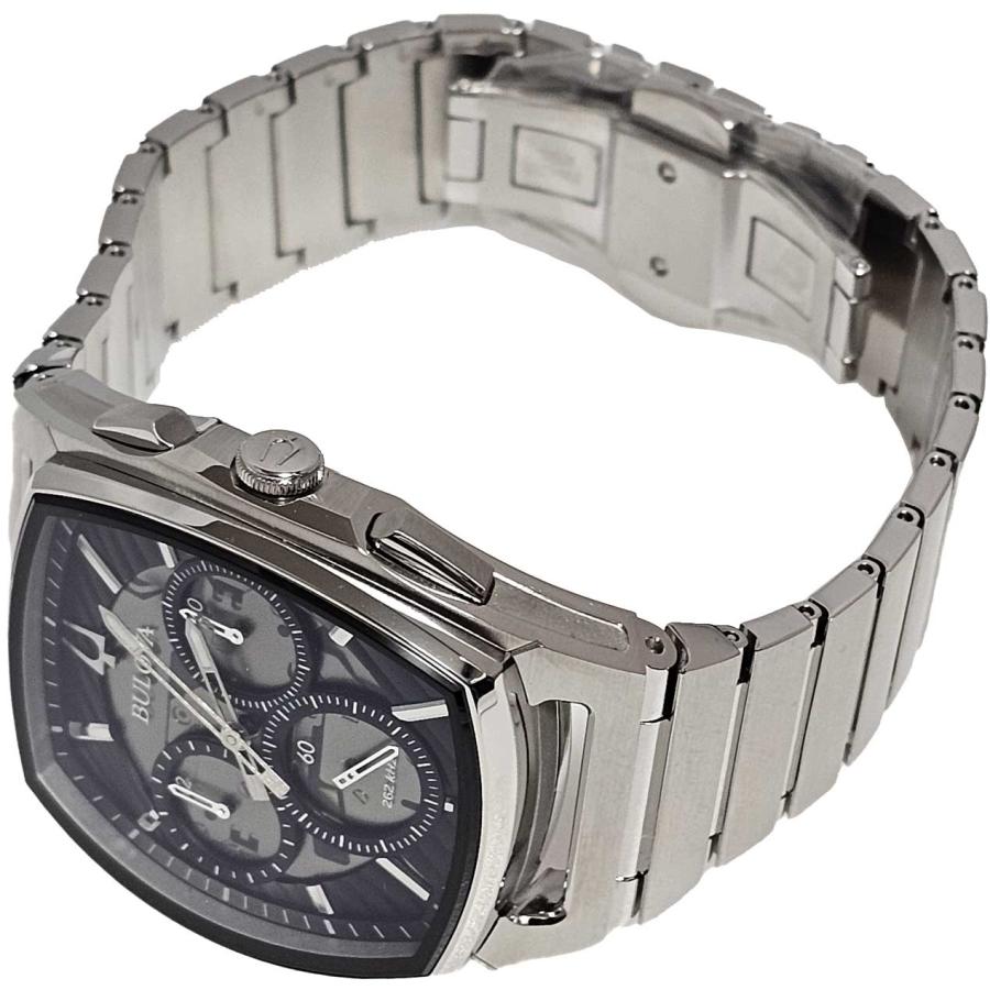 Bulova ブローバ カーブ クロノグラフ メンズ Curv Chronograph Mens Watch 42mm 3ATM Quartz New 96A257の画像