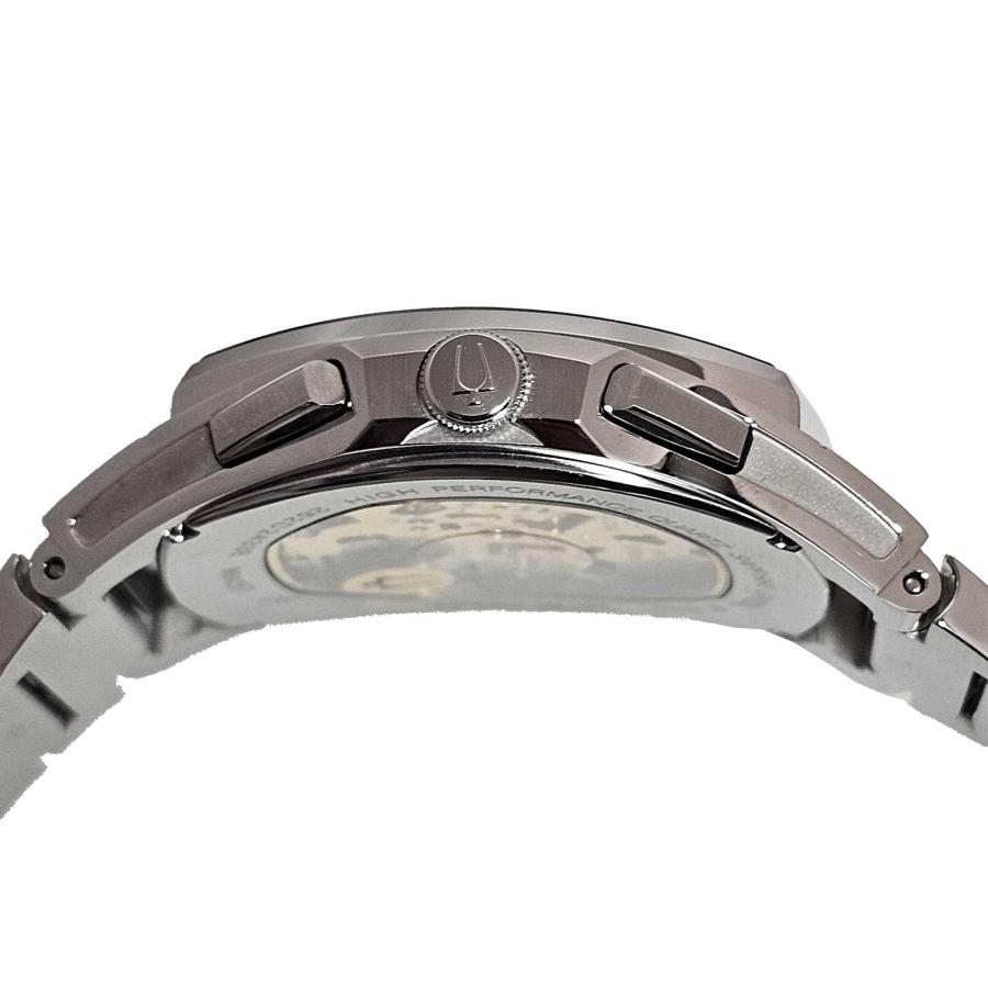 Bulova ブローバ カーブ クロノグラフ メンズ Curv Chronograph Mens Watch 42mm 3ATM Quartz New 96A257の画像