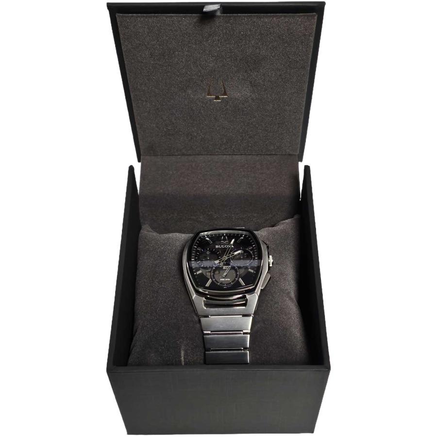 Bulova ブローバ カーブ クロノグラフ メンズ Curv Chronograph Mens Watch 42mm 3ATM Quartz New 96A257の画像