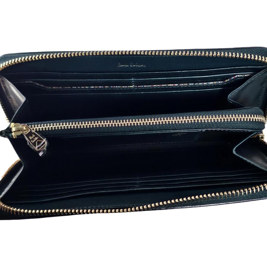 Paul Smith（ポール・スミス） 長財布 ラウンドファスナー 本革 レザー