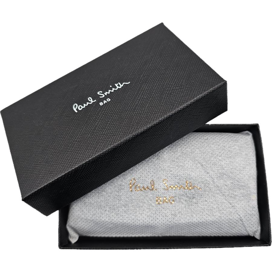 ポール・スミス 新品未使用キーケース 黒 Paul Smith（ポール・スミス） 未使用 キーケース アウトレット レザー