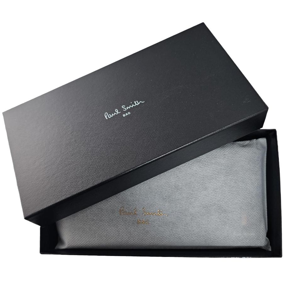 Paul Smith（ポール・スミス） 長財布 ラウンドファスナーブラック
