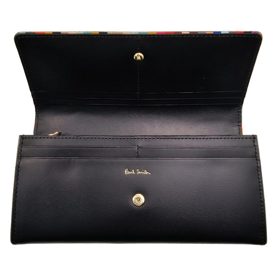 Paul Smith（ポール・スミス） 長財布 本革 ブラック W38610 : Dstock
