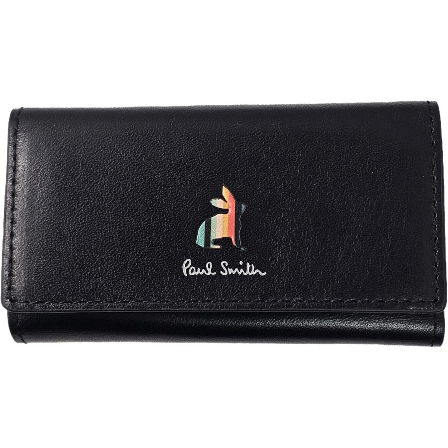 Paul Smith（ポール・スミス） キーケース ブラック 本革 レザー