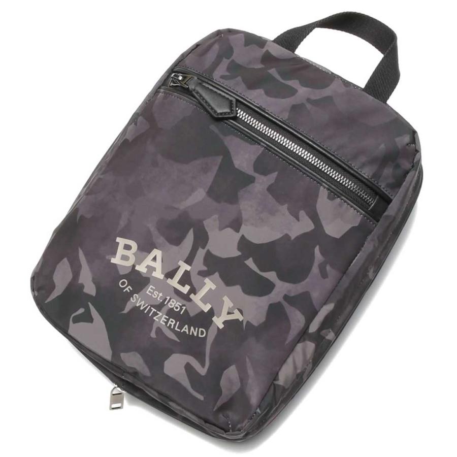 バリー BALLY 2WAY ボストンバッグ ウィークエンダー 高級エコバッグ FESDER.CAM NYLON TEC ST.CAMU+EGON MULTIBLACK+RUT 新品の画像