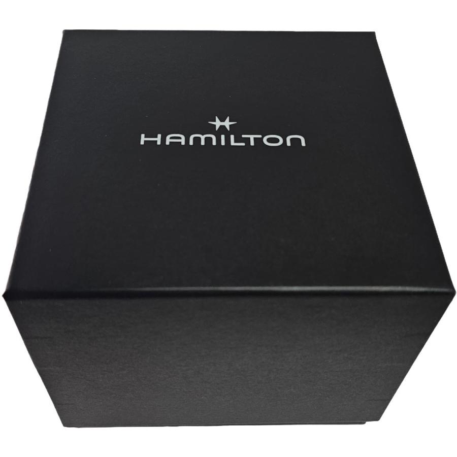 ハミルトン HAMILTON イントラマティック オートマティック 自動巻き メンズ 腕時計 H38425720 オフホワイト レザー ブラック 新品の画像