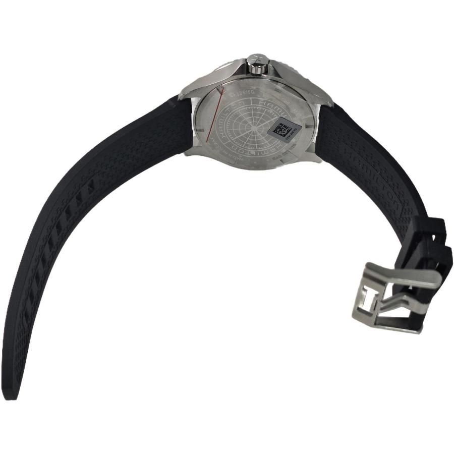 ハミルトン HAMILTON カーキ ネイビー Scuba Auto ダイバーウォッチ メンズ 自動巻き オートマティック ブラック H82515330 新品の画像
