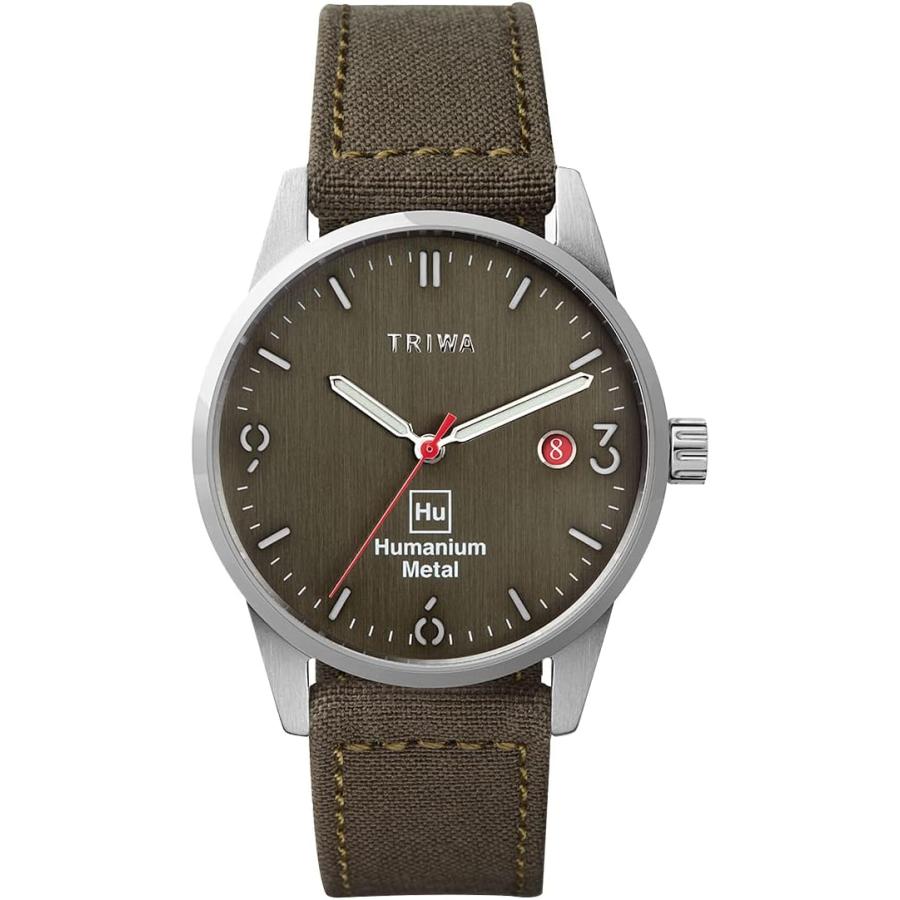 TRIWA（トリワ） 腕時計 メンズ ヒューマニウムメタル カーキ 39mm 