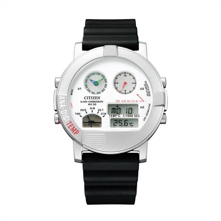 CITIZEN シチズン 腕時計 アナデジテンプ ラウンド ホワイト CITIZEN シチズン 腕時計 アナデジテンプ ラウンド ホワイト