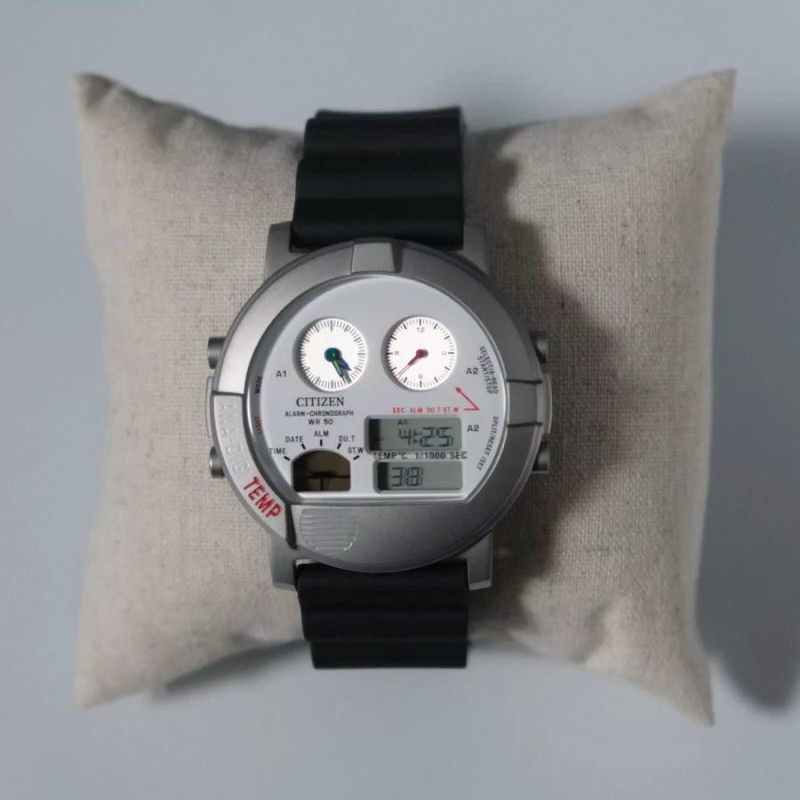 CITIZEN シチズン 腕時計 アナデジテンプ ラウンド ホワイト CITIZEN シチズン 腕時計 アナデジテンプ ラウンド ホワイト