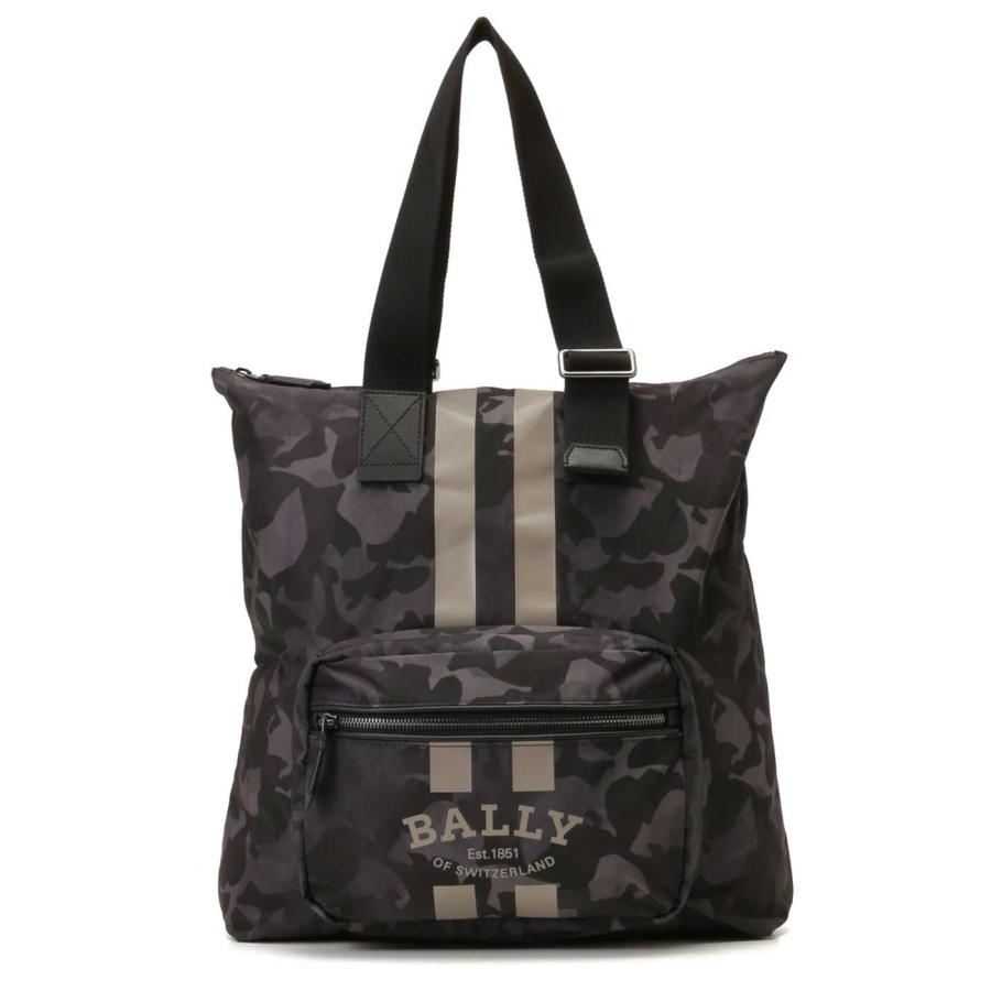 Bally（バリー） トートバッグ カモ ブラック メンズ 高級エコバッグ