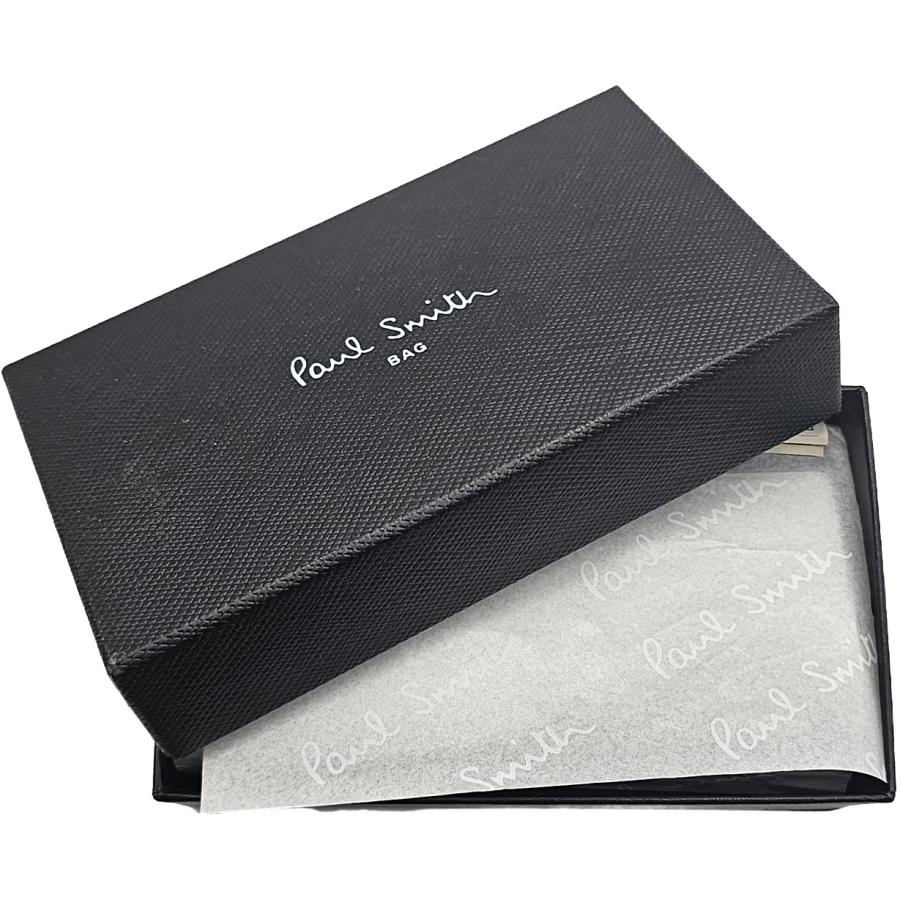 Paul Smith（ポール・スミス） キーケース ブラック インセット メンズ 