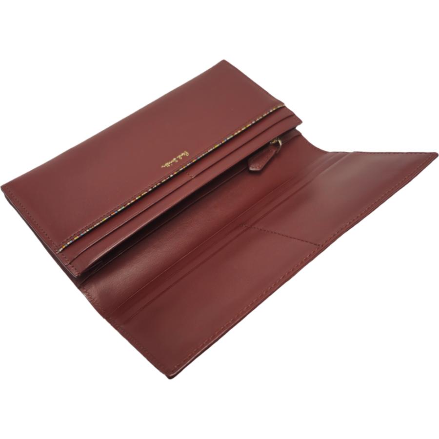 Paul Smith（ポール・スミス） かぶせ式長財布 Q16580 ワイン : Dstock 