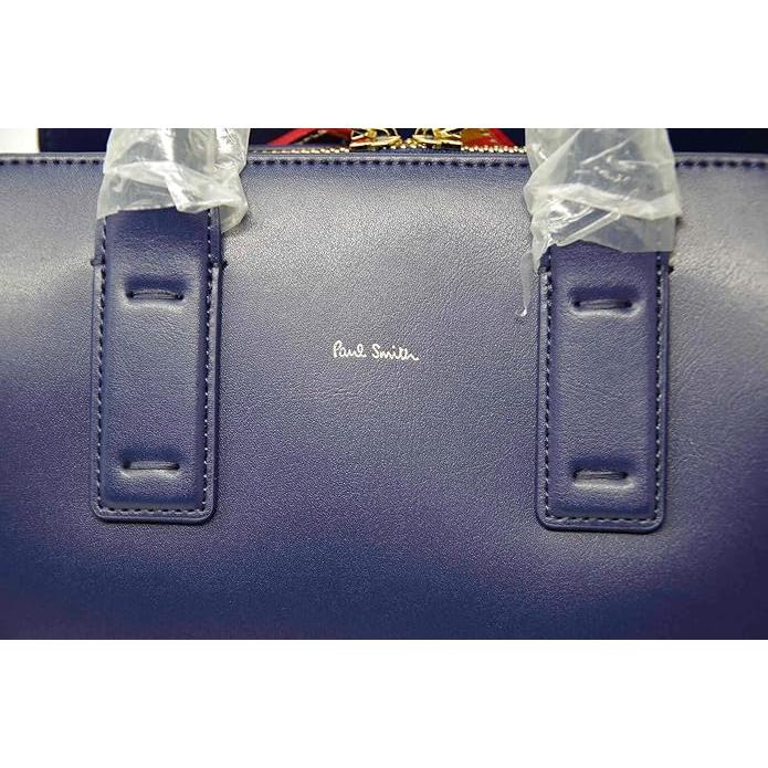Paul Smith（ポール・スミス） ハンドバッグ 本革 レザー ブルー