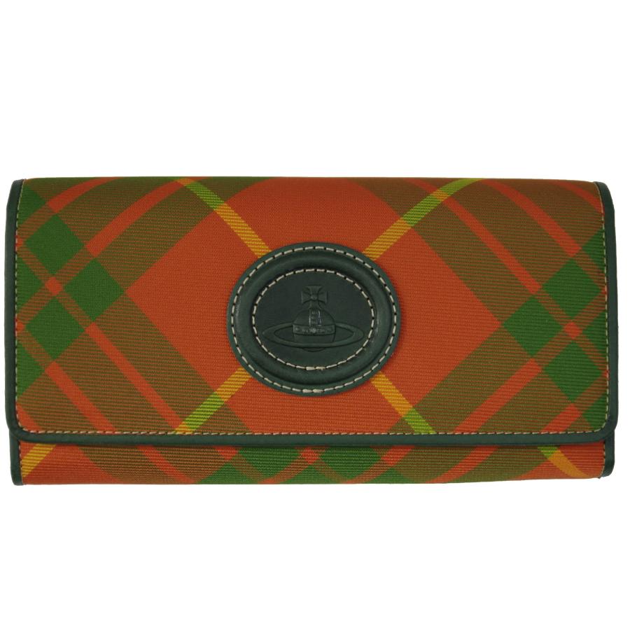 Vivienne Westwood（ヴィヴィアンウエストウッド） 長財布 チェック柄