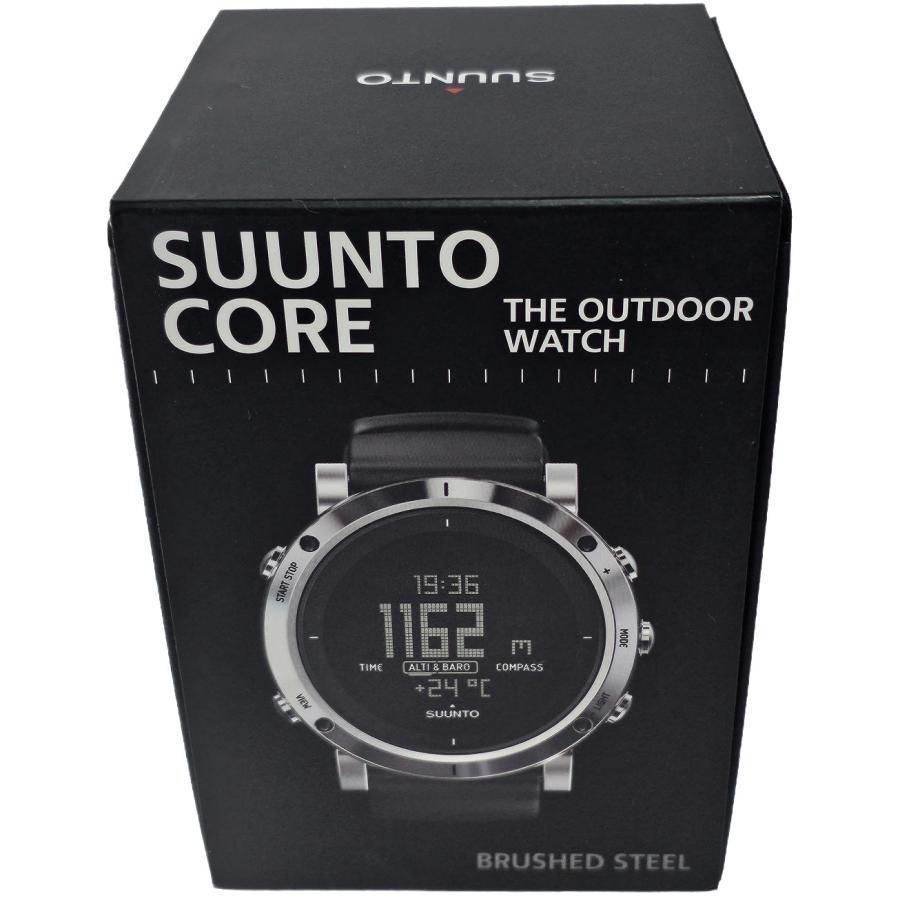SUUNTO CORE スント 腕時計 コア ブラッシュド スティール コンパス