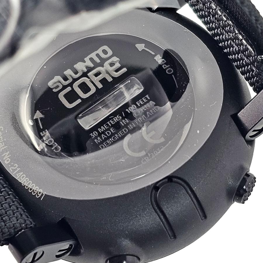 SUUNTO core alpha stealth アウトドア時計 ブラック 【公式通販】
