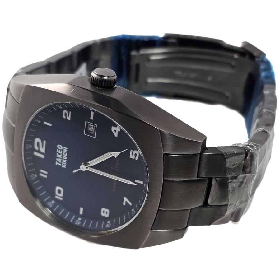 TAKEO KIKUCHI ブラック腕時計 限定モデル - メルカリ｜腕時計(デジタル) 