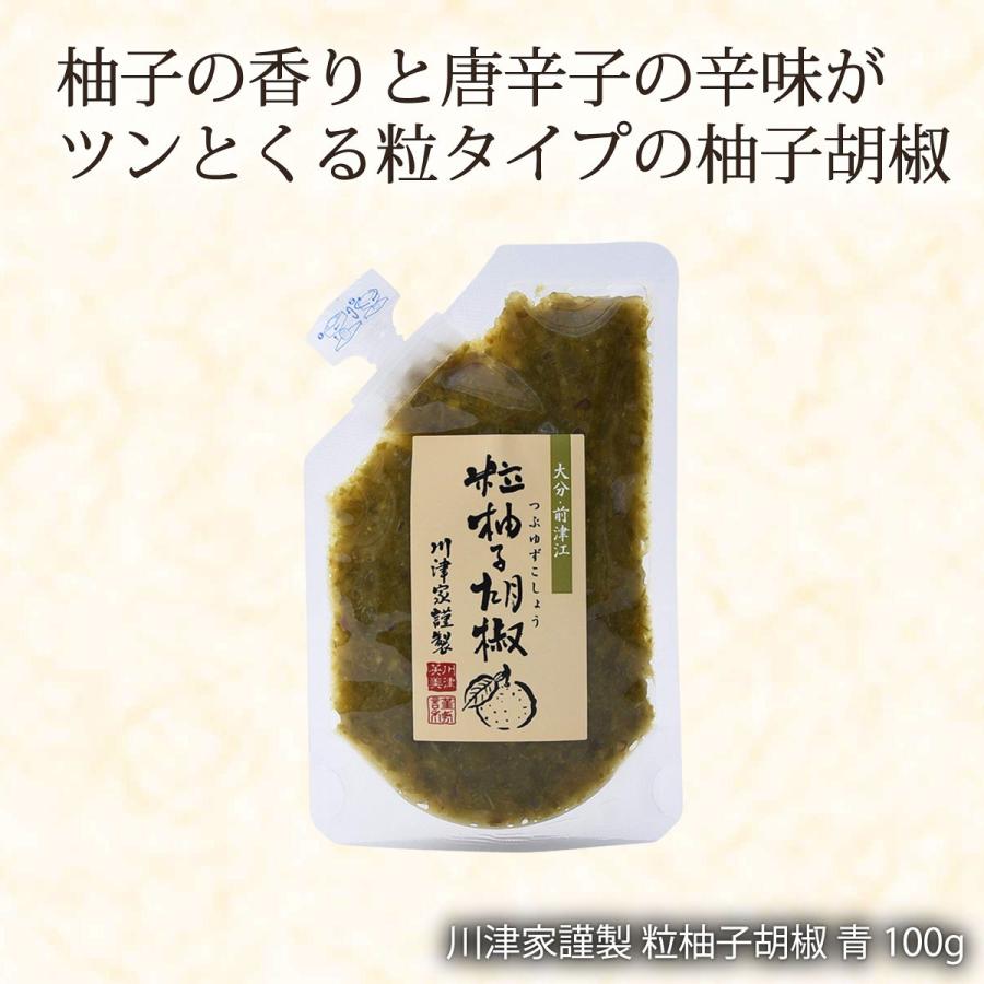 川津食品 川津家謹製 粒柚子胡椒 青 100g 送料無料 セール ポイント消化 川津食品 川津家謹製 粒柚子胡椒 青 100g 1 D Style Shop ヤフー店 通販 Yahoo ショッピング