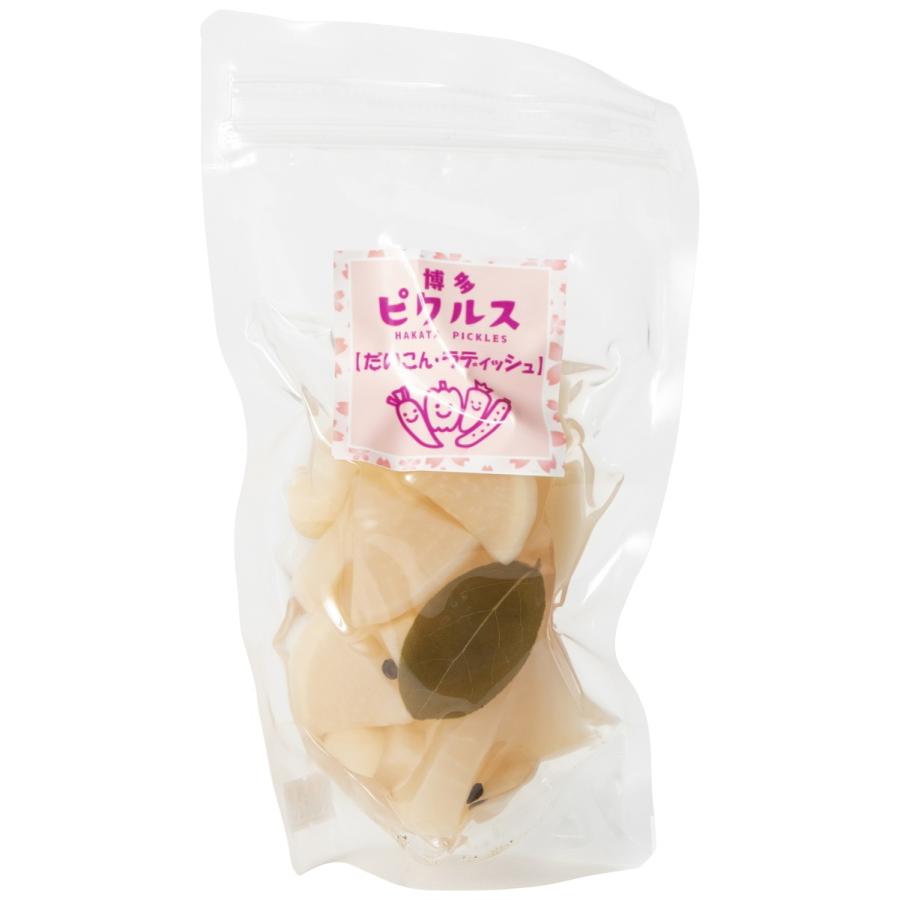 感謝価格 おつまみ ワイン リンゴ酢使用 酸っぱくない 手作り そよかぜの会 博多ピクルス ラディッシュ 大根 180g Wantannas Go Id