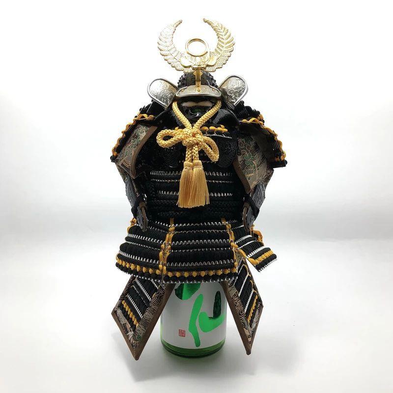 送料無料 ボトルカバー ギフト お祝い 誕生日 忠保 東京手仕事 ボトルアーマー ミニ 徳川家康公 まとめ買い特価