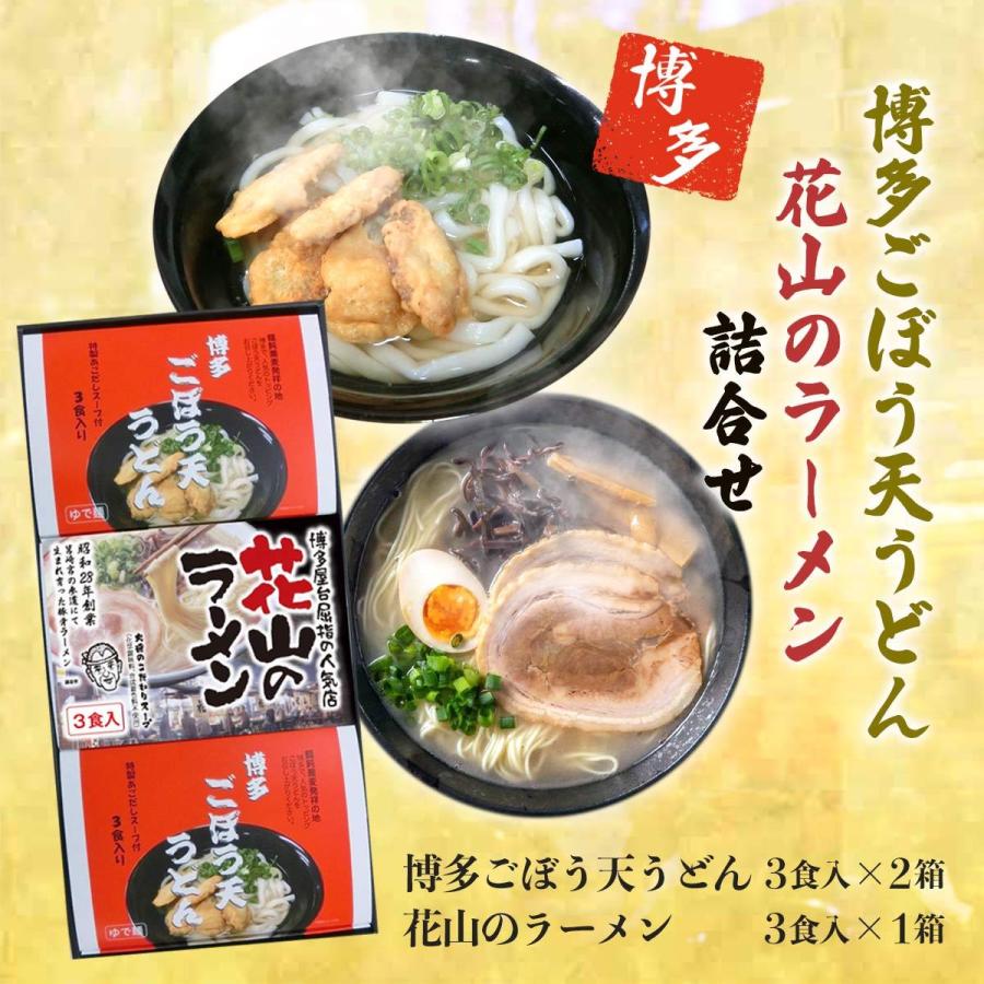 送料無料 松原正商店 博多ごぼう天うどん 博多花山ラーメン詰合せ お中元 お歳暮 ギフト 博多 名店 うどん ラーメン ごぼう天 花山ラーメン 屋台 ご当地 D Style Shop ヤフー店 通販 Yahoo ショッピング