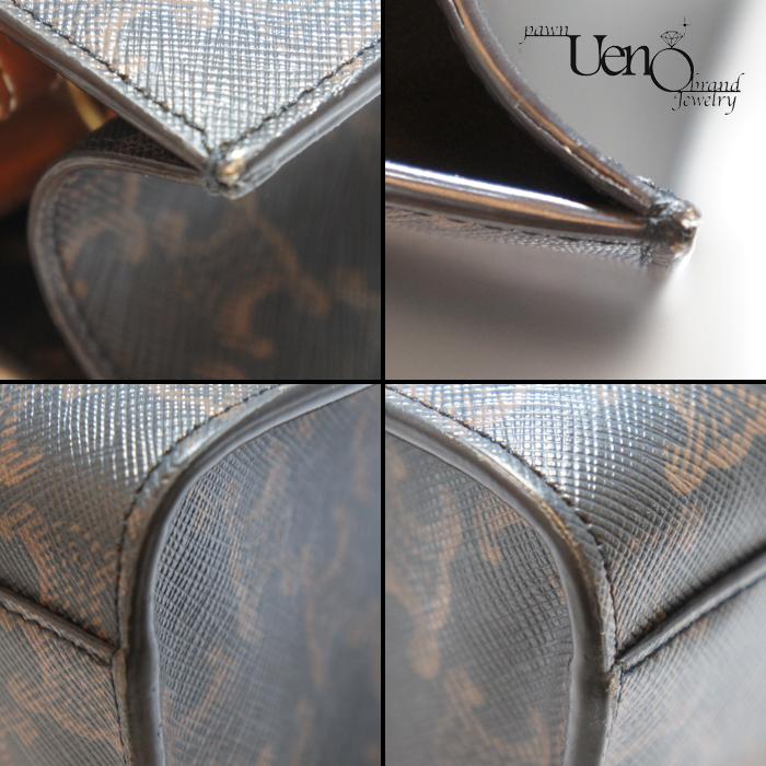 【質屋】送料無料！CELINE セリーヌ スモール バーティカル カバ トリオンフキャンバス ショルダーストラップ付 | TRIOMPHE | 06