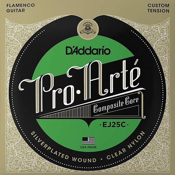 D'Addario EJ25C Pro Arte Clear Nylon Composite Flamenco ダダリオ クラシック弦｜dt-g-s