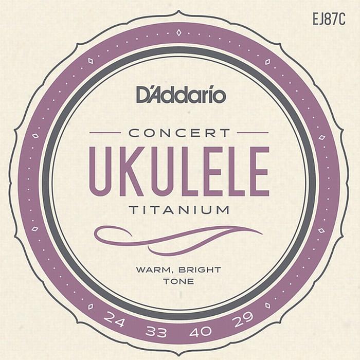 D'Addario EJ87C Pro-Arte Titanium Concert ダダリオ ウクレレ弦 コンサート｜dt-g-s