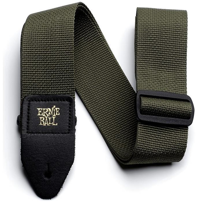 ERNIE BALL Polypro Strap Olive #4048 アーニーボール ギターストラップ｜dt-g-s