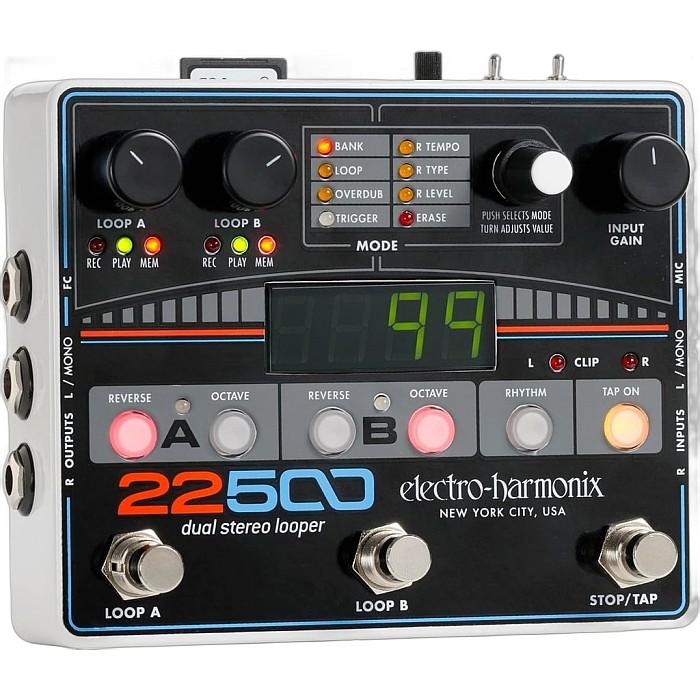 Electro-Harmonix 22500 デュアルステレオルーパー Electro-Harmonix 22500 Dual Stereo Looper エレクトロハーモニクス