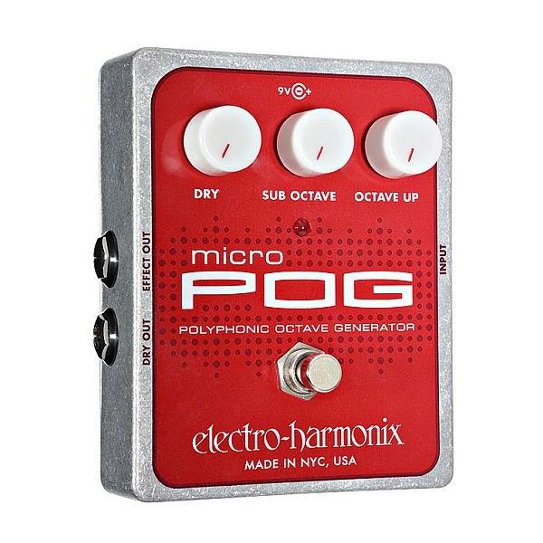 Electro-Harmonix Micro POG Polyphonic Octave Generator エレクトロハーモニクス ポリフォニック オクターブ ジェネレーター