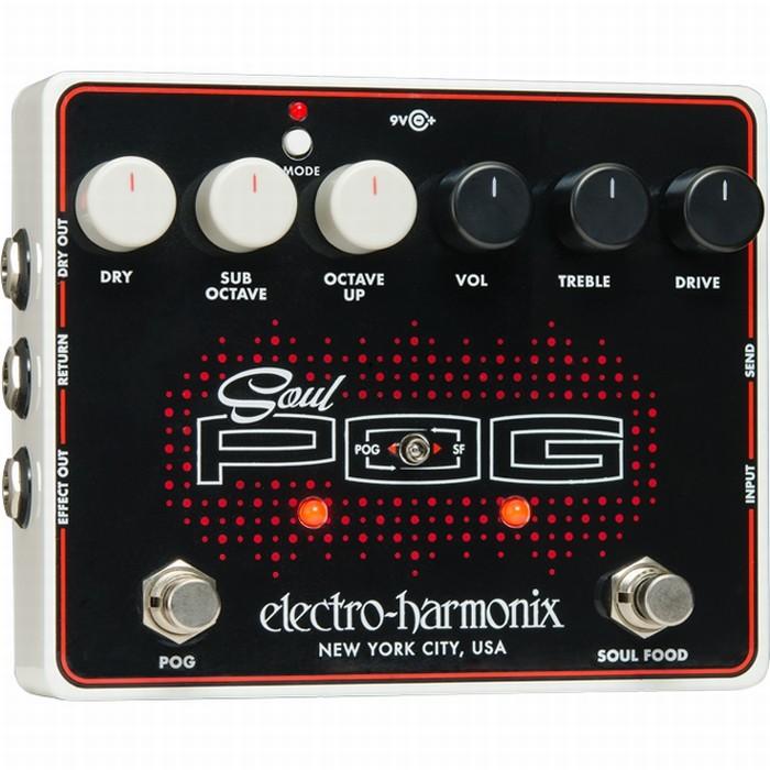 electro-harmonix Soul POG ギターエフェクター Electro-Harmonix Soul POG エレクトロハーモニクス オーバードライブ
