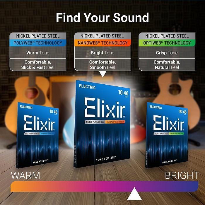 Elixir（エリクサー） 6セット Elixir Nanoweb #12102 Medium 011-049