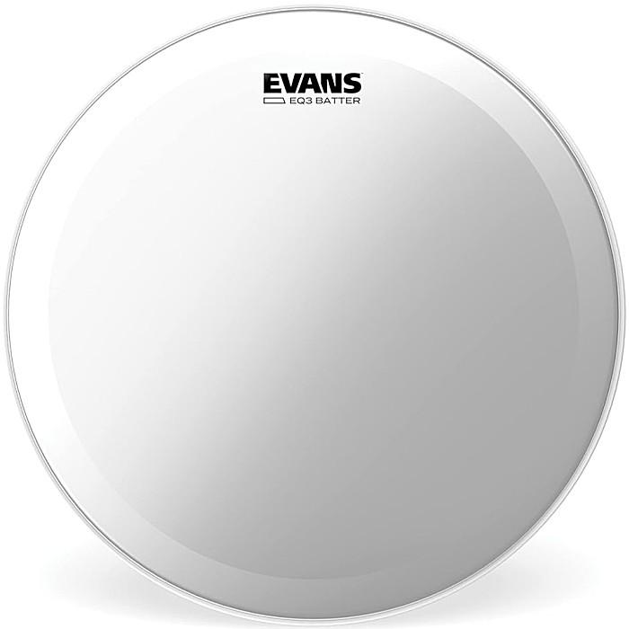 安い購入 EVANS ドラムヘッド バスドラム 24インチ EQ3 Frosted BD24GB3C ドラムヘッド