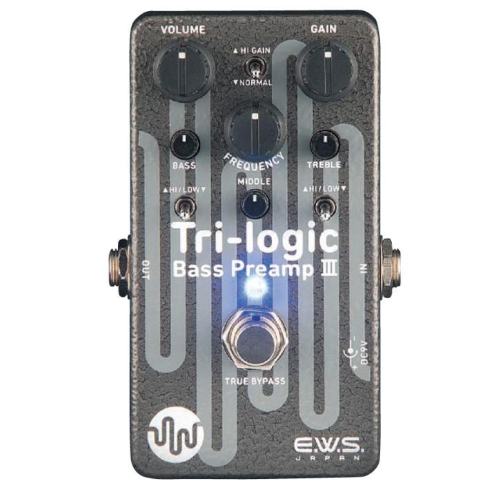 E.W.S. Tri-logic Bass Preamp 3 ベース プリアンプ : ews 